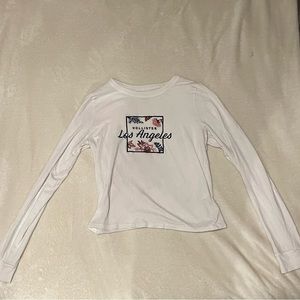 White Hollister long sleeve